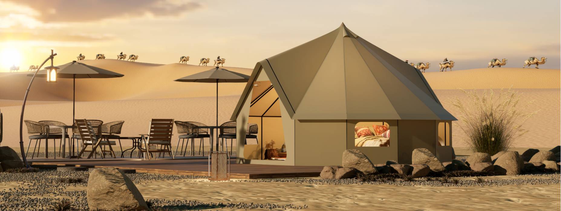 城中区露营酒店帐篷产品